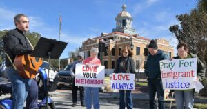 Methodists Gather for Peaceful Call for Humane Treatment of Immigrants