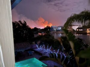 Large Brush Fire in Hernando Beach 90% Contained