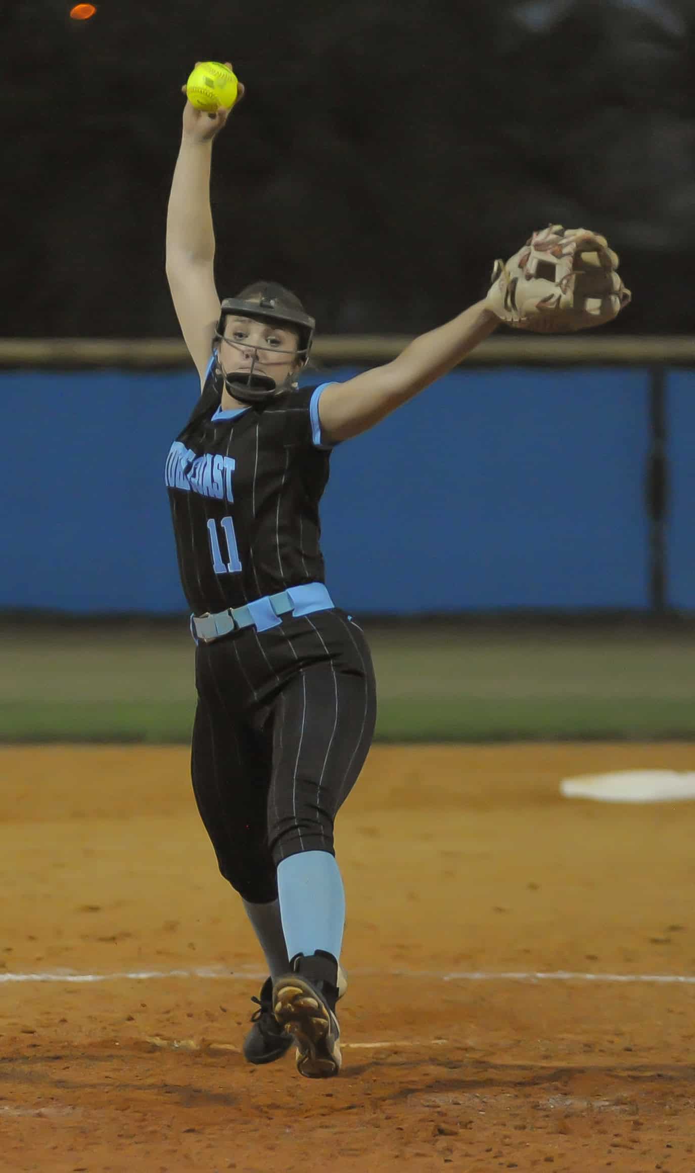 Sharks Softball Cruises Past Central Bears 17-0 Before Prom