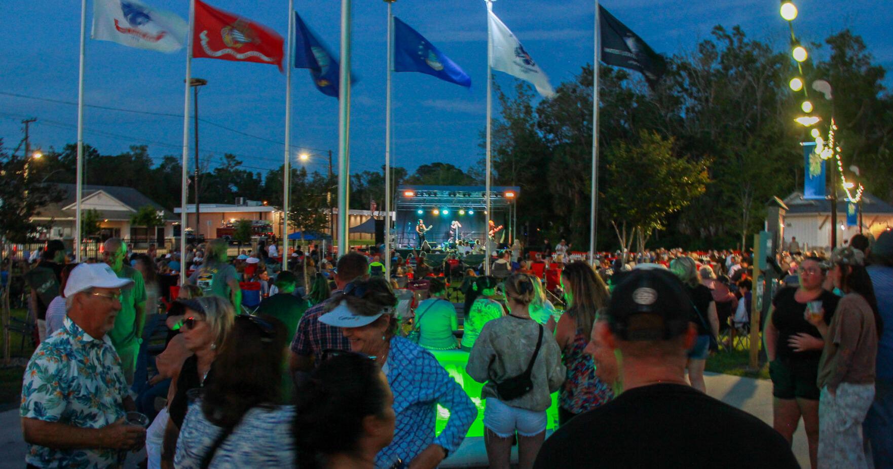 Crystal River Nights Concert Series Kicks Off with Large Downtown Turnout, Tragedy Strikes