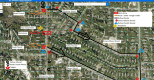 Wheystone Drive in Brooksville to Close April 13-15 for Stormwater Pipe Replacement