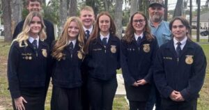 Blue and Green Jackets Celebrate Citrus County Agriculture