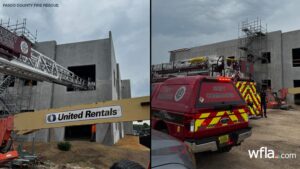 Construction Worker Falls Through Roof in Wesley Chapel