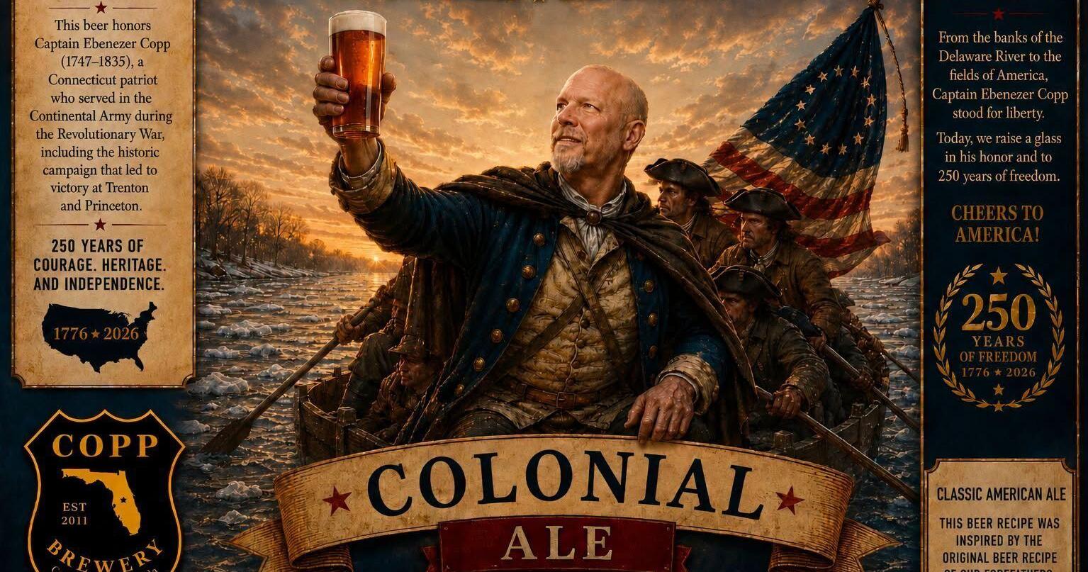 A Patriotic Pour in Crystal River