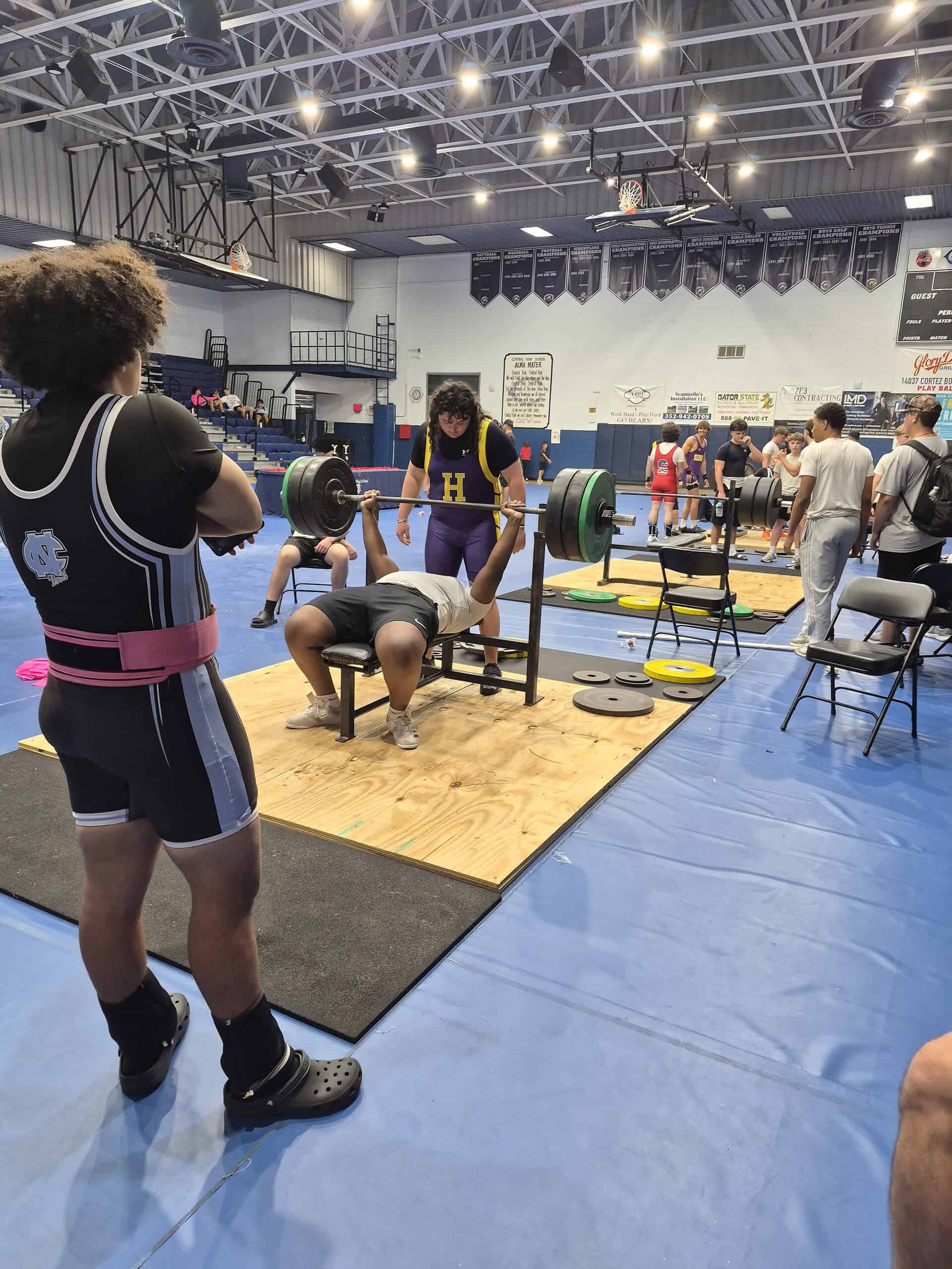 Local Athlete Abraham Clemetson Breaks Bears #2 Weightlifting Record