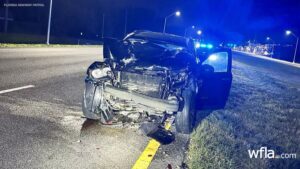 Lutz Man Slams into Pasco Deputy Vehicle During Traffic Stop