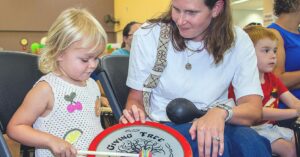 Making Noise at the Library: Citrus County Kids Drum Circle