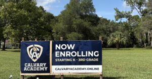 New Christian School Calvary Academy Opens in Inverness