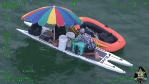 Paddleboarders Rescued After Being Swept Out in Gulf