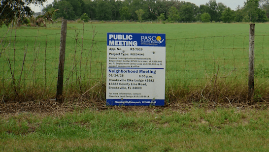 Pasco Residents Oppose 'Employment Center' Proposal on Farmland