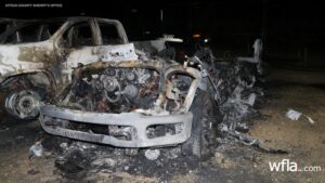 3 Cars Torched at Construction Site in Crystal River