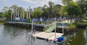 Crystal River's Kings Bay Riverwalk Nears Completion, But Boat Ramp Question Clouds Final Phase