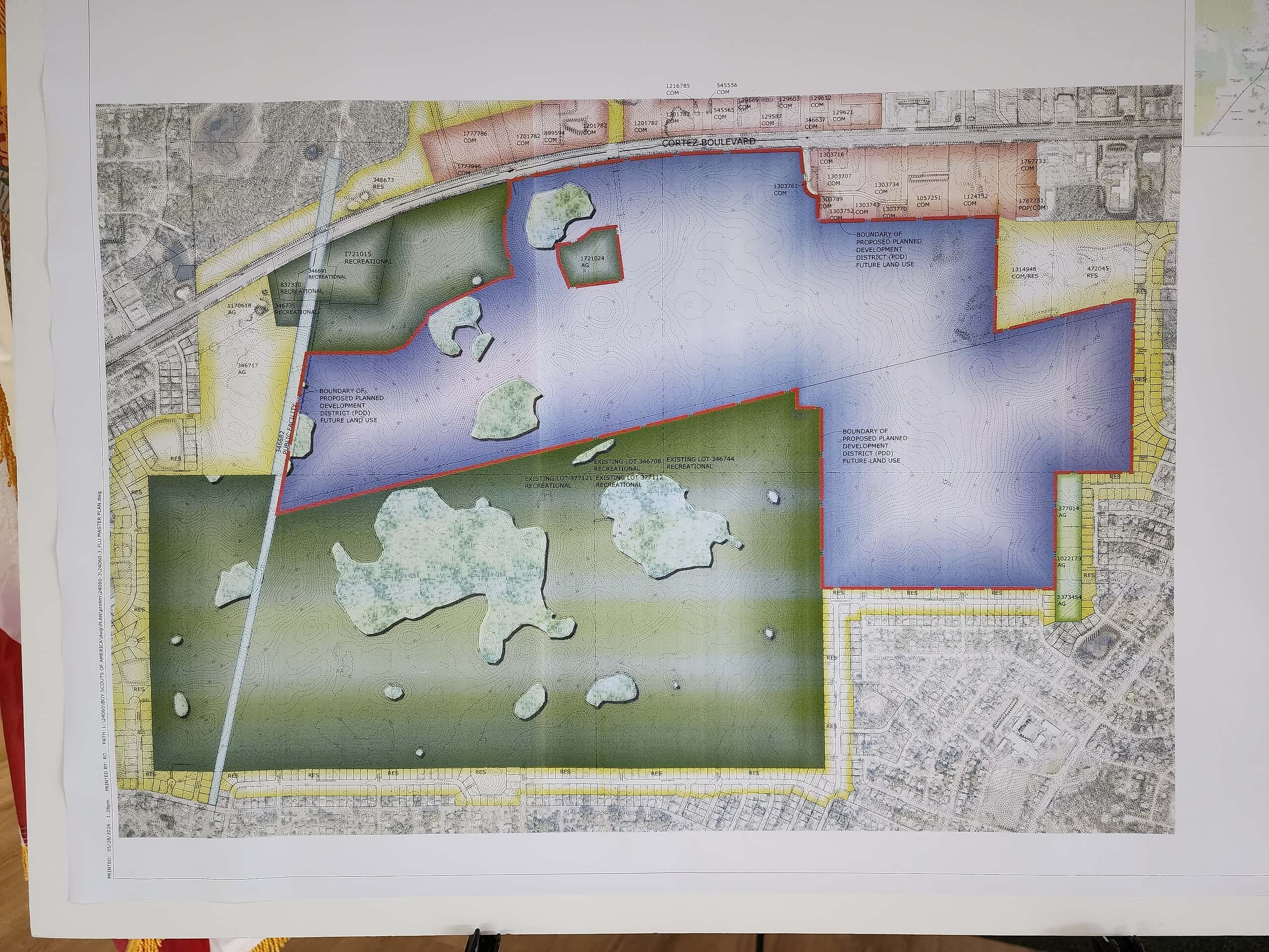 Scouts Seek 600 Acre Planned Development Rezoning in Spring Hill, Residents Object